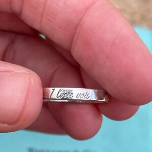 Tiffany & Co. ‘I Love You’ band.